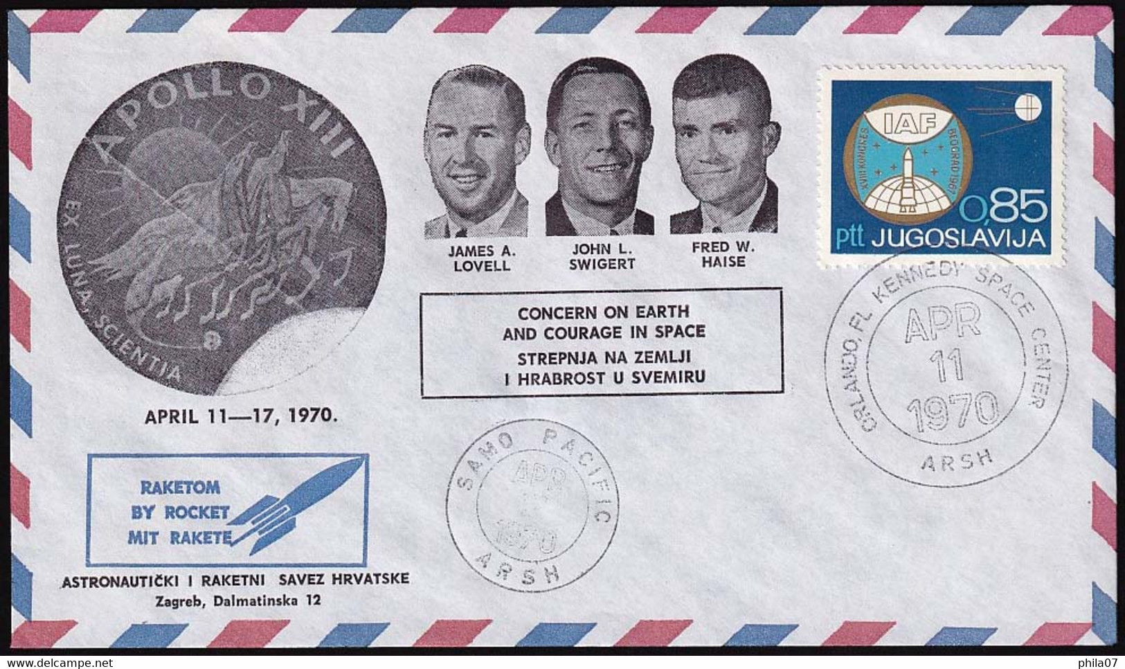 YUGOSLAVIA - Lot Od Rocket Mail, Various Items, All In Good Quality  / 4 Scans - Lots & Serien