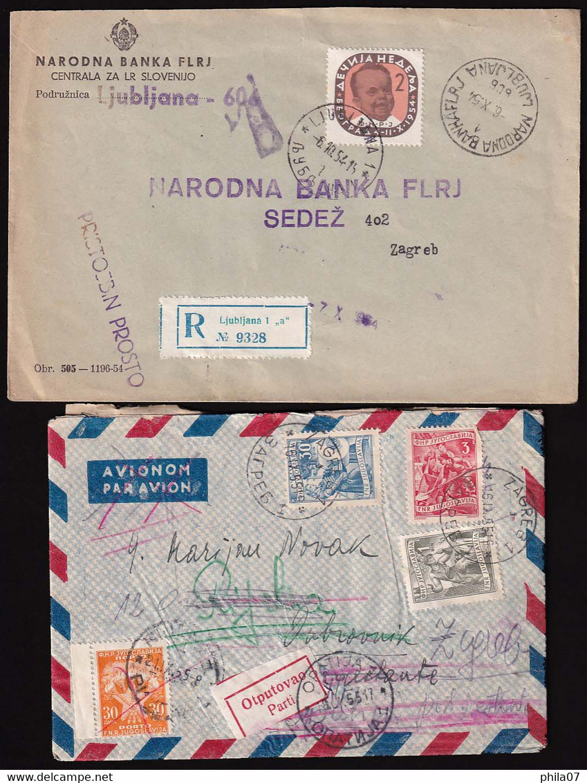 YUGOSLAVIA - Interesting Lot Of Various Letter, Envelopes And Stationeries. Various Topics, Various Years...  / 5 Scans - Collections, Lots & Séries