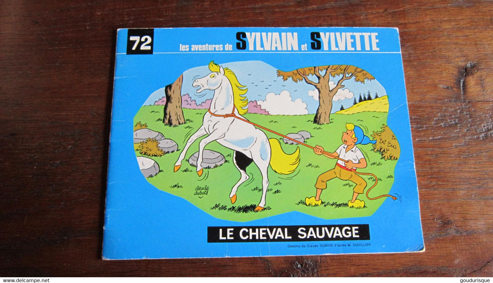 EO SYLVAIN ET SYLVETTE ALBUM FLEURETTE N°72 LE CHEVAL SAUVAGE - Sylvain Et Sylvette