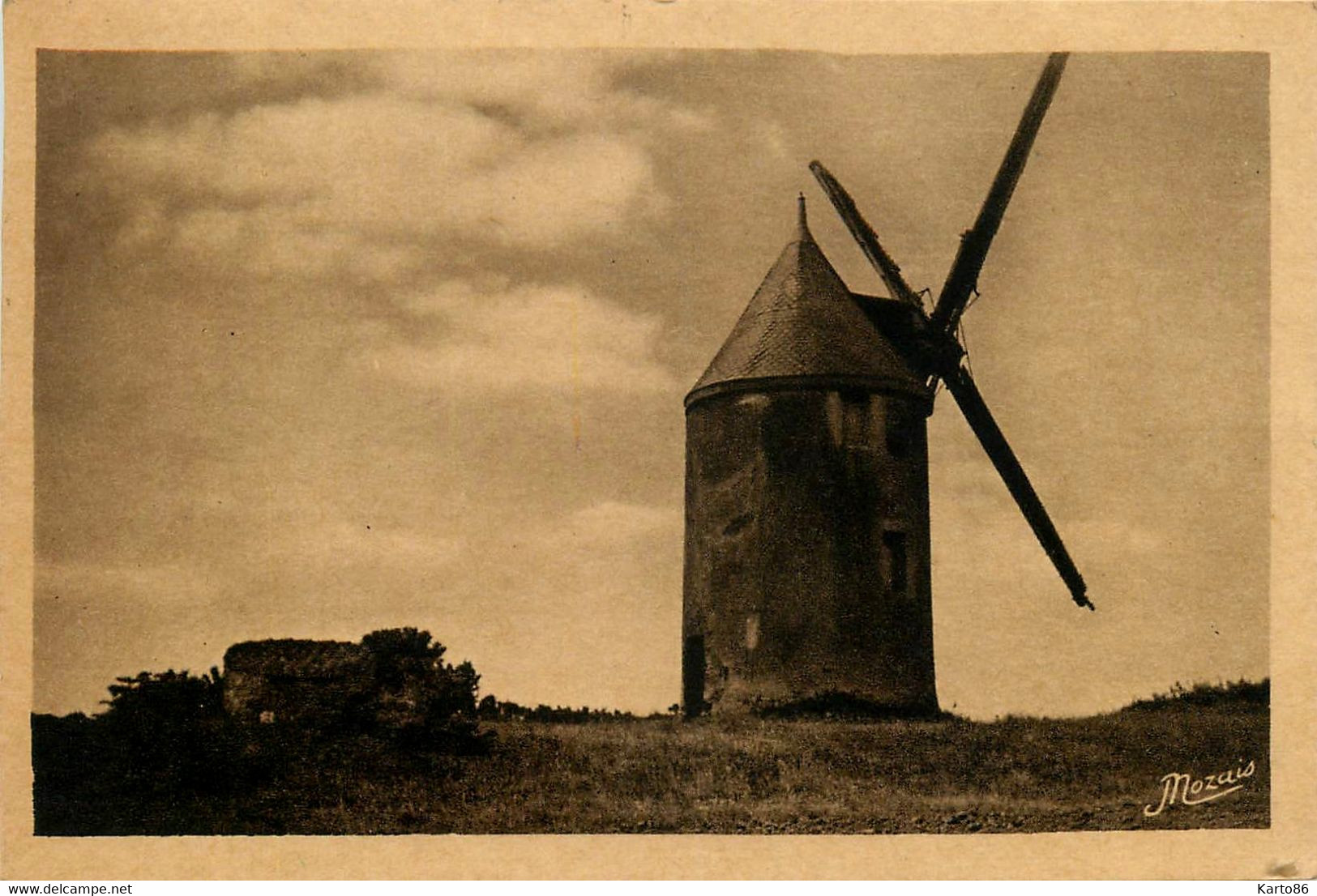 La Plaine Sur Mer * Le Moulin à Vent De La Prée Moud Le Blé Du Pays De Retz * Molen - La-Plaine-sur-Mer