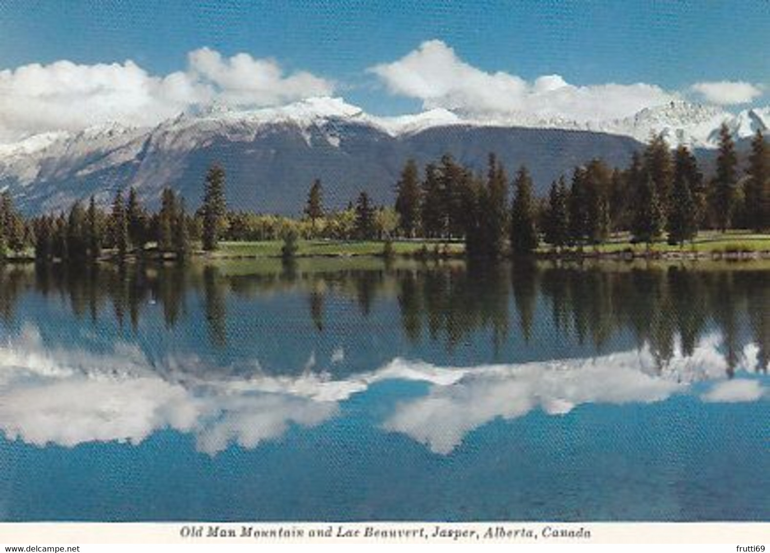 AK 062278 CANADA - Alberta - Jasper - Old Man Mountain And Lac Beauvert - Jasper