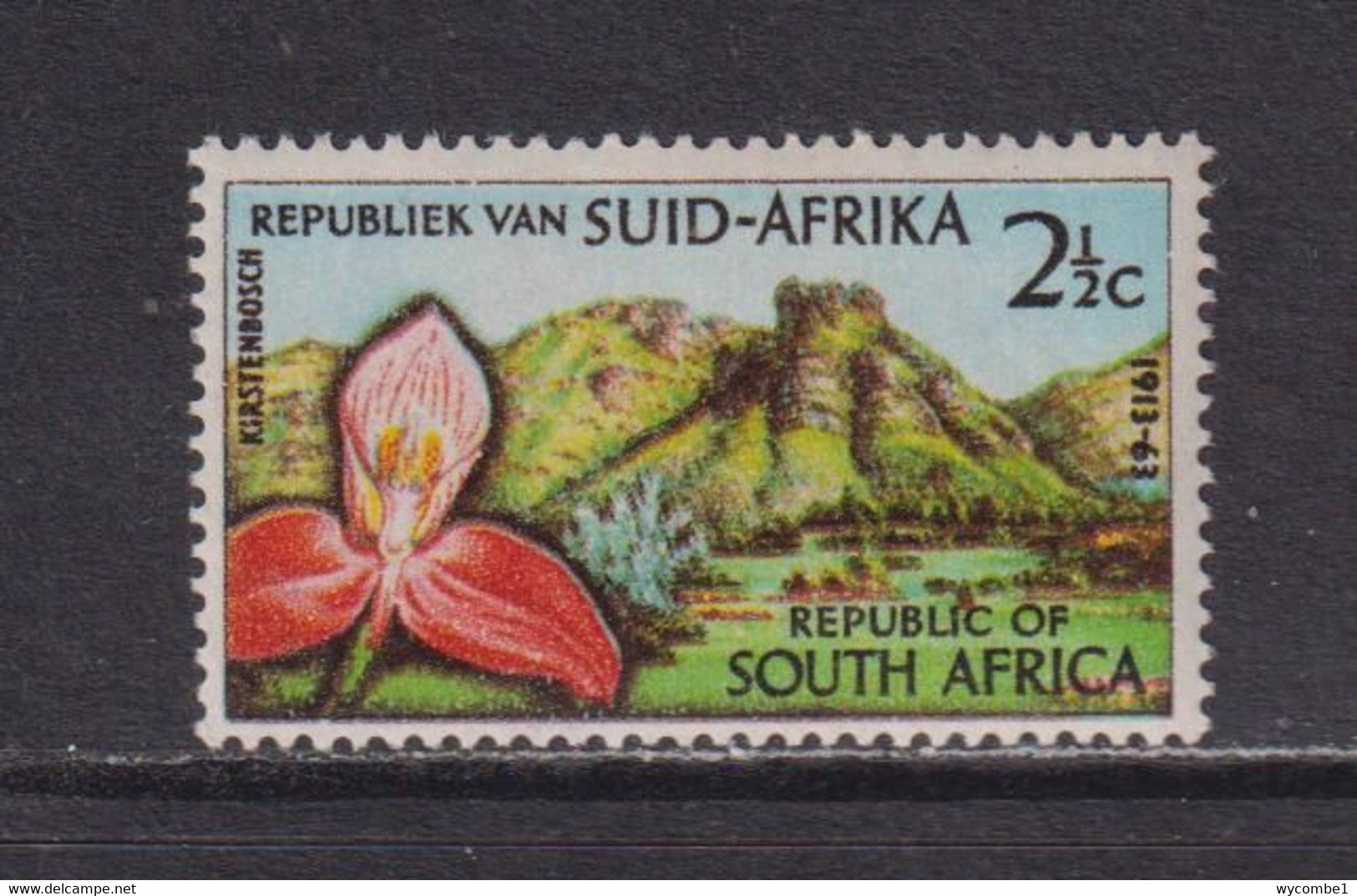 SOUTH AFRICA - 1963 Botanical Gardens 21/2c Never Hinged Mint - Neufs