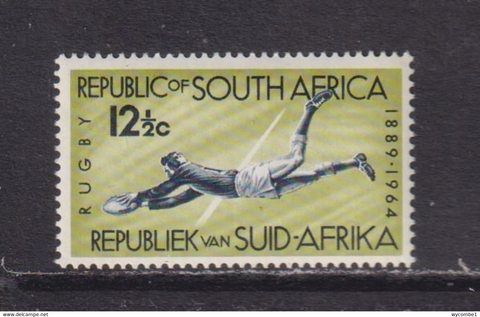 SOUTH AFRICA - 1964 Rugby Board 121/2c Never Hinged Mint - Ongebruikt