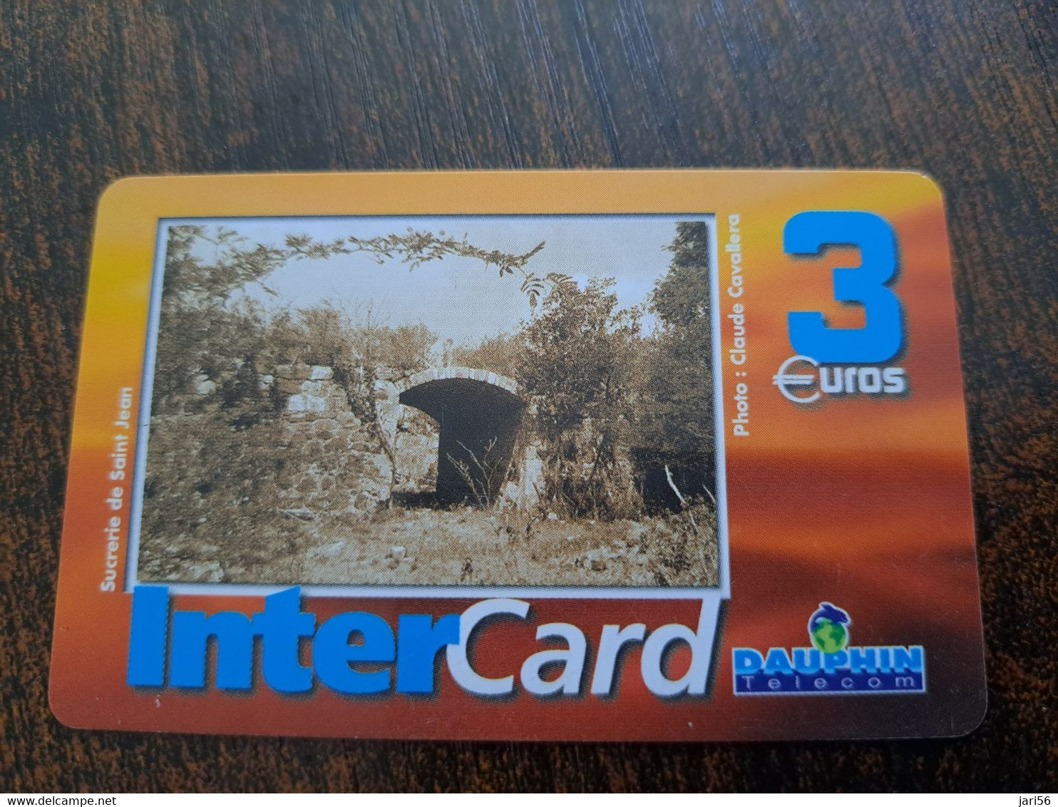 ST MARTIN  INTERCARD  / SUCRERIE DE SAINT JEAN       3  EURO /   INTER 99 / USED  CARD    ** 10193 ** - Antillen (Frans)