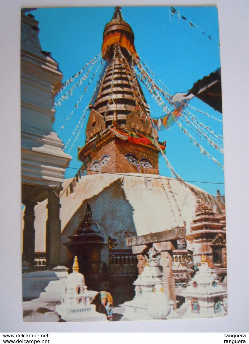 Cpsm Nepal Kathmandu Swayambhunath - Népal