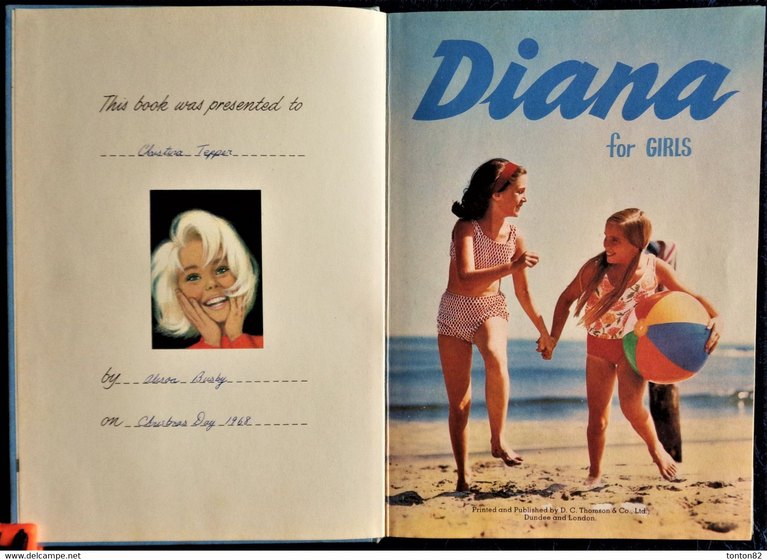 DIANA  FOR GIRLS 1969 - Thomson & Co - ( 1969 ) . - Autres Éditeurs