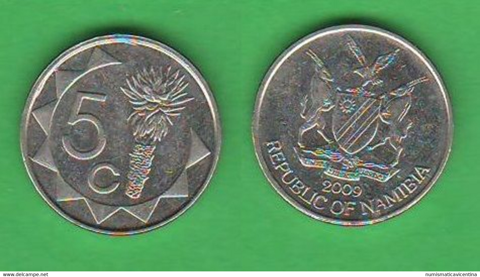 Namibia Namibie 5 Cents 2009 - Namibia