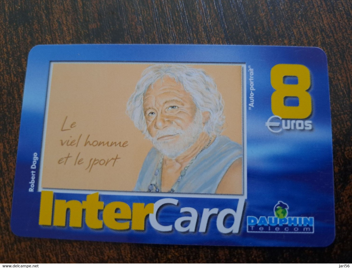 ST MARTIN  INTERCARD  / ROBERT DAGO -          8  EURO /   INTER 139 / USED  CARD    ** 10207 ** - Antille (Francesi)