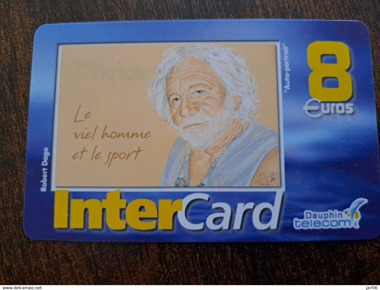 ST MARTIN  INTERCARD  / ROBERT DAGO-         8  EURO /   INTER 145 / USED  CARD    ** 10210 ** - Antille (Francesi)