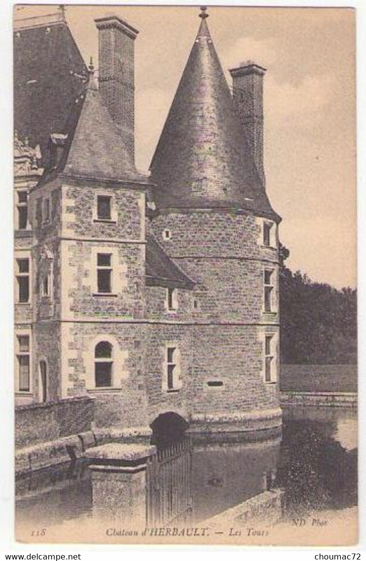 (41) Neuvy, ND Phot 118, Château D'Herbault, Les Tours - Herbault