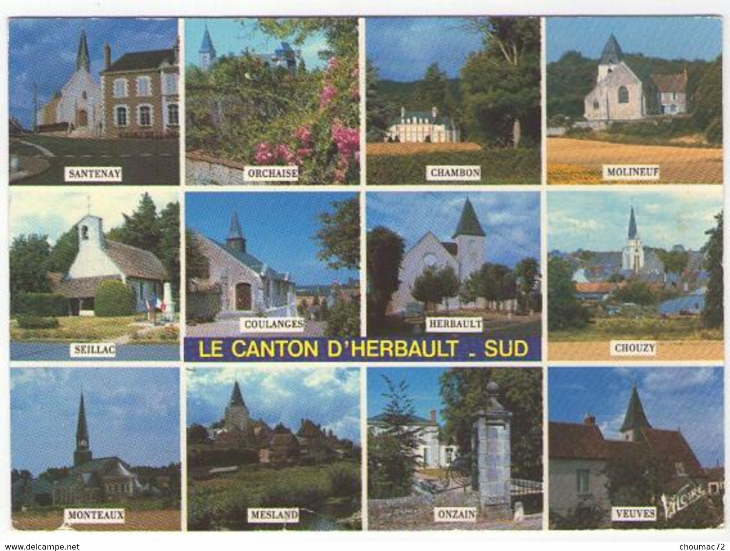 GF (41) Herbault, Valoire, Le Canton D'Herbault Sud, état - Herbault