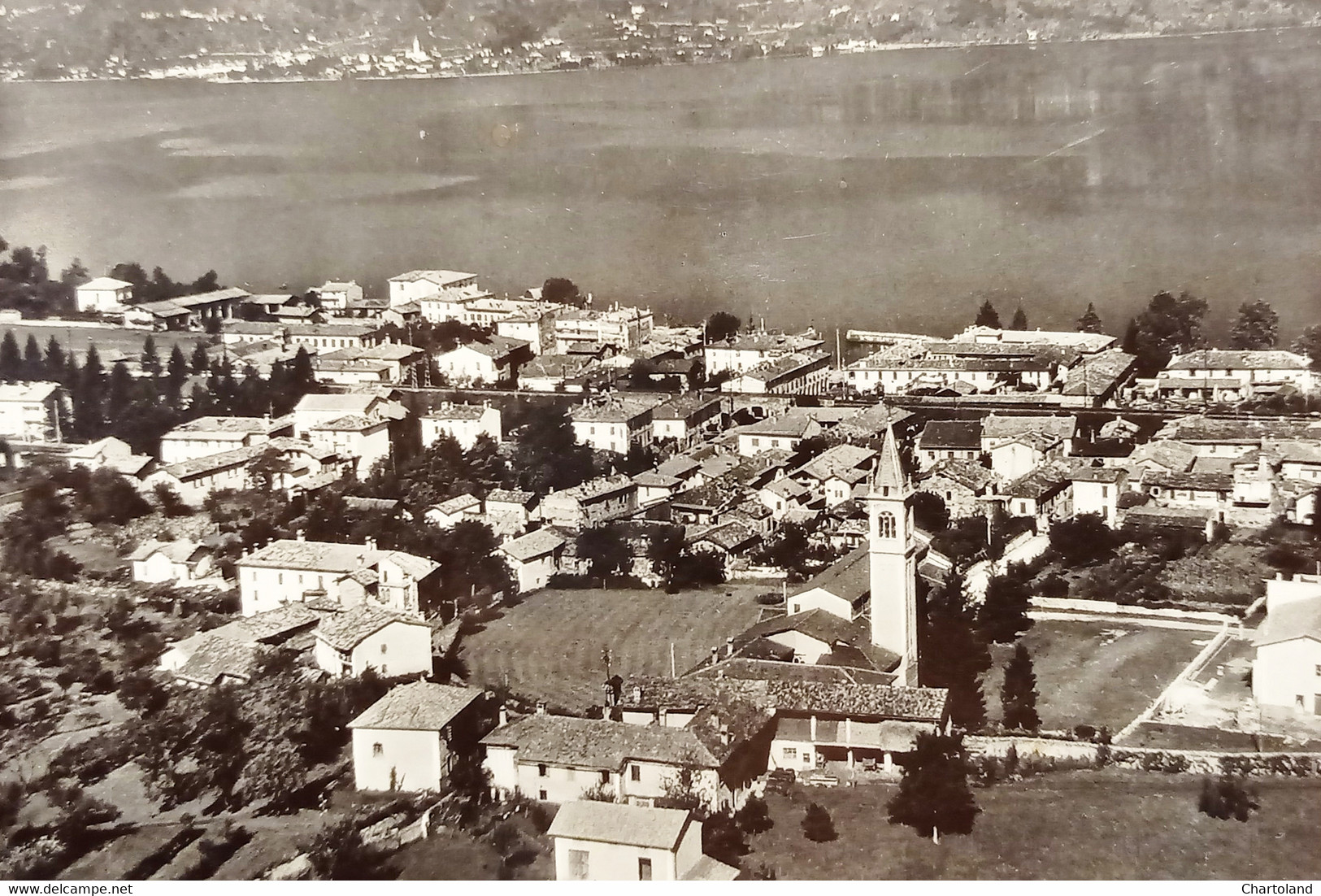 Cartolina - Colico Dall'Aereo ( Lecco ) - 1961 - Lecco