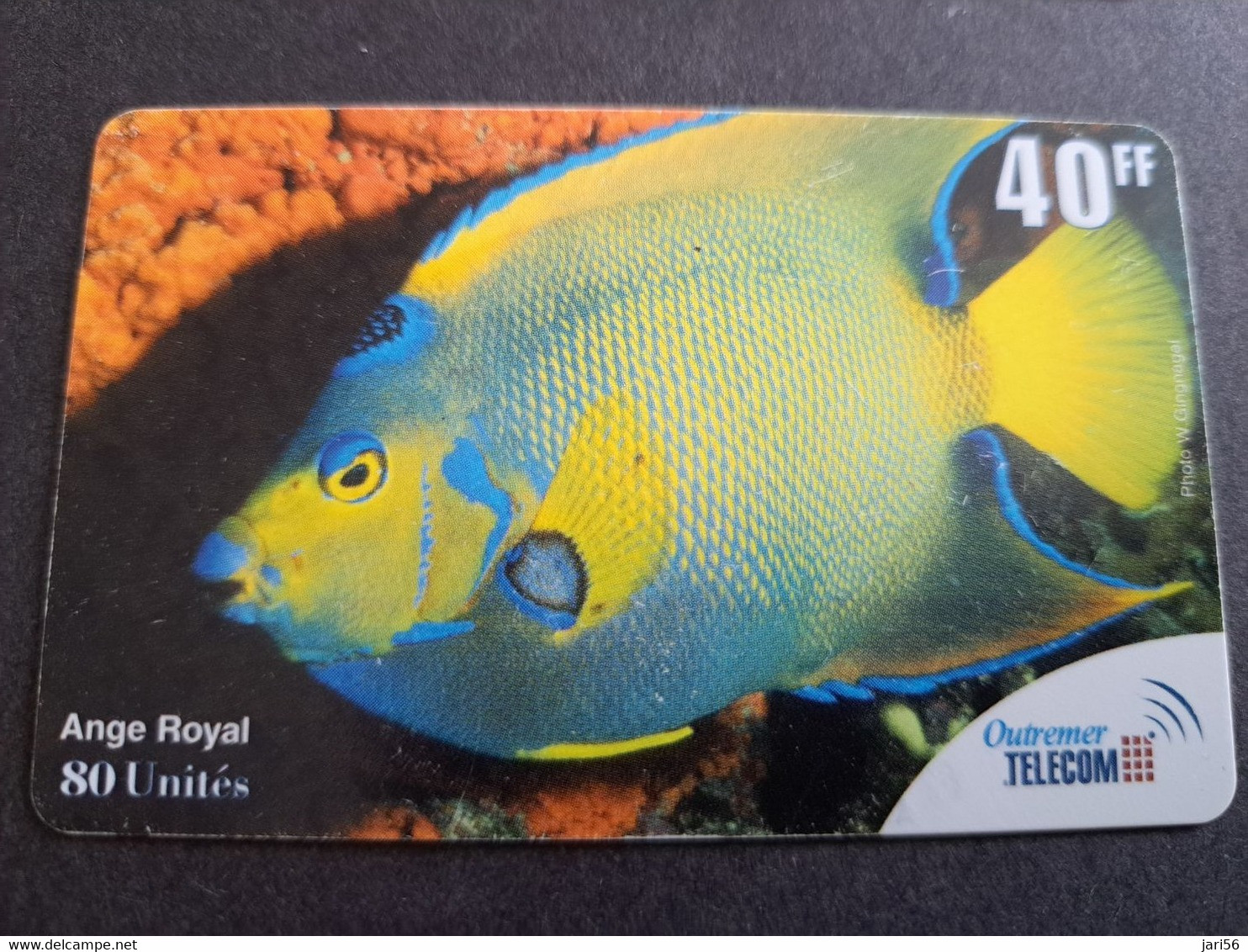 ST MARTIN  OUTREMER TELECOM/ SERIE 4 CARDS   TROPICAL FISH 20FF,2X 40FF, 80FF.  ANTF OT68-OT 71 ** 10213 ** - Antilles (French)