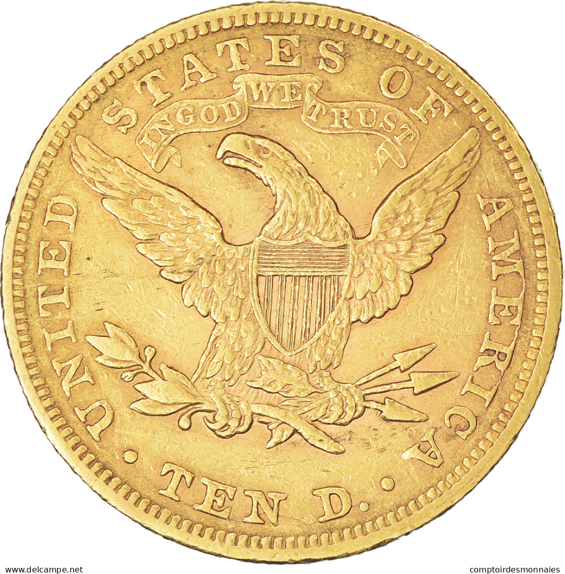 Monnaie, États-Unis, Coronet Head, $10, Eagle, 1899, U.S. Mint, Philadelphie - 10$ - Eagles - 1866-1907: Coronet Head (Testa Coronata)