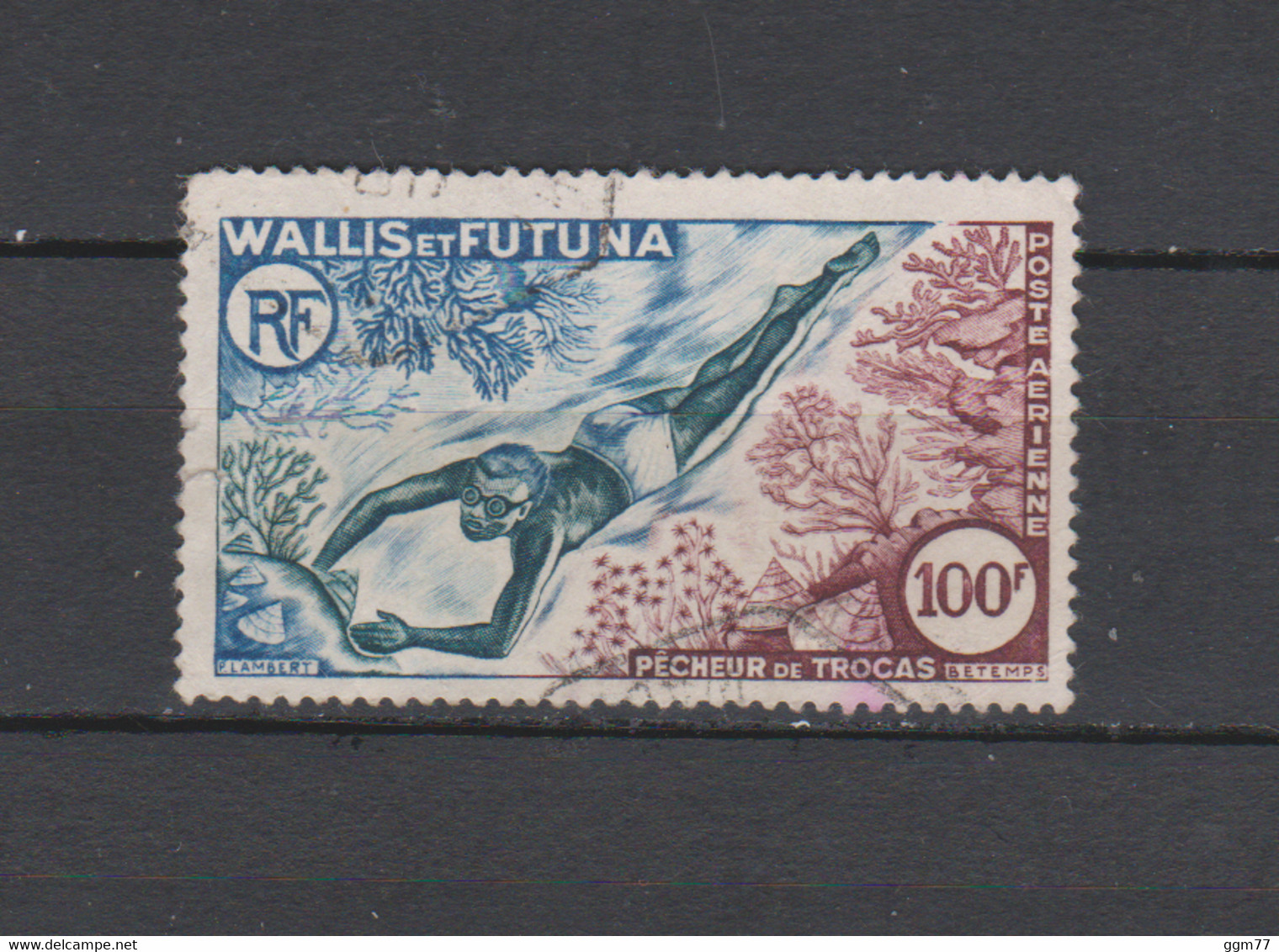 P.A. N° 19 TIMBRE WALLIS & FUTUNA OBLITERE DE 1962    Cote : 17 € - Oblitérés