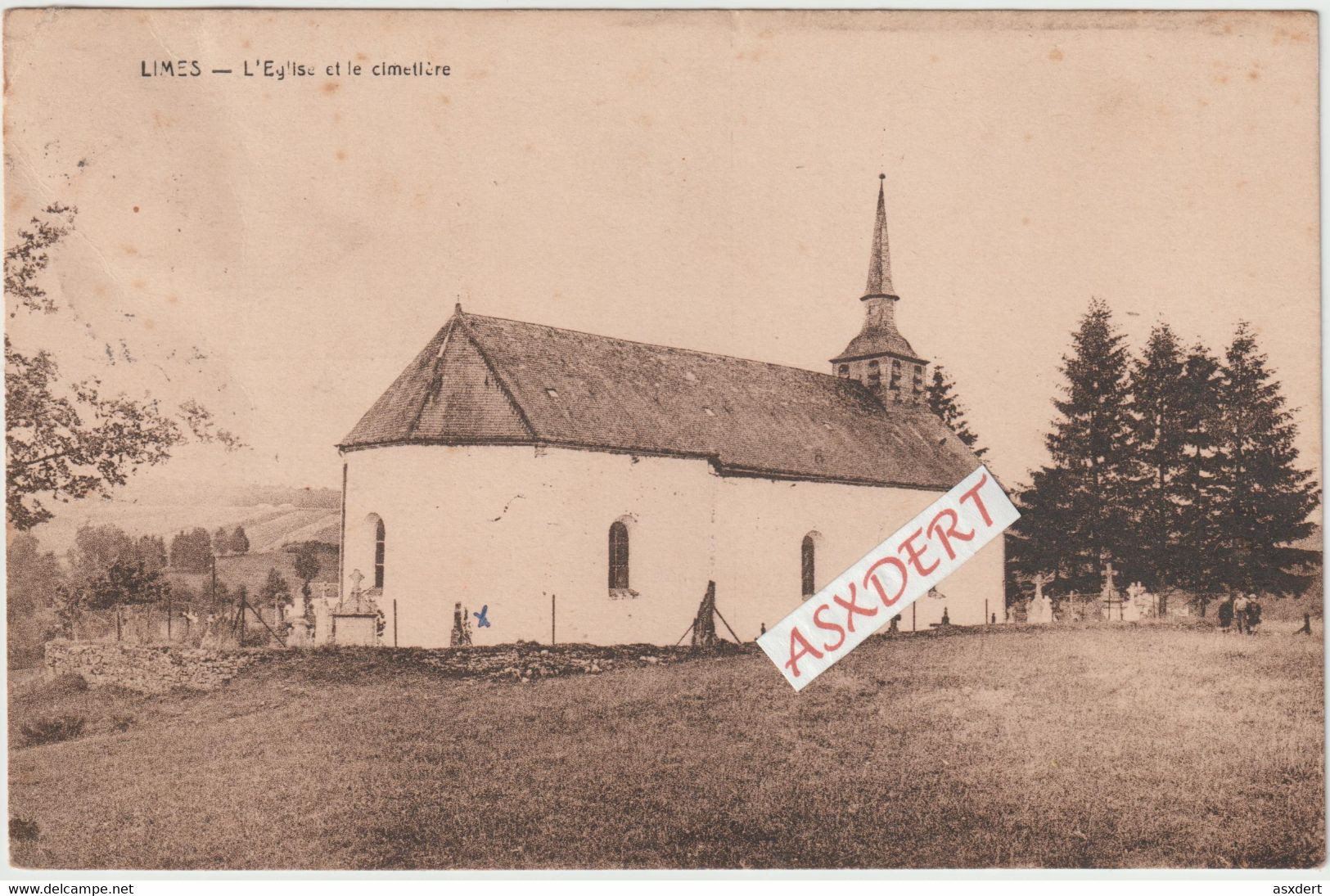 Limes - Gérouville L'Eglise Et Cimetière - Voyagé - Meix-devant-Virton