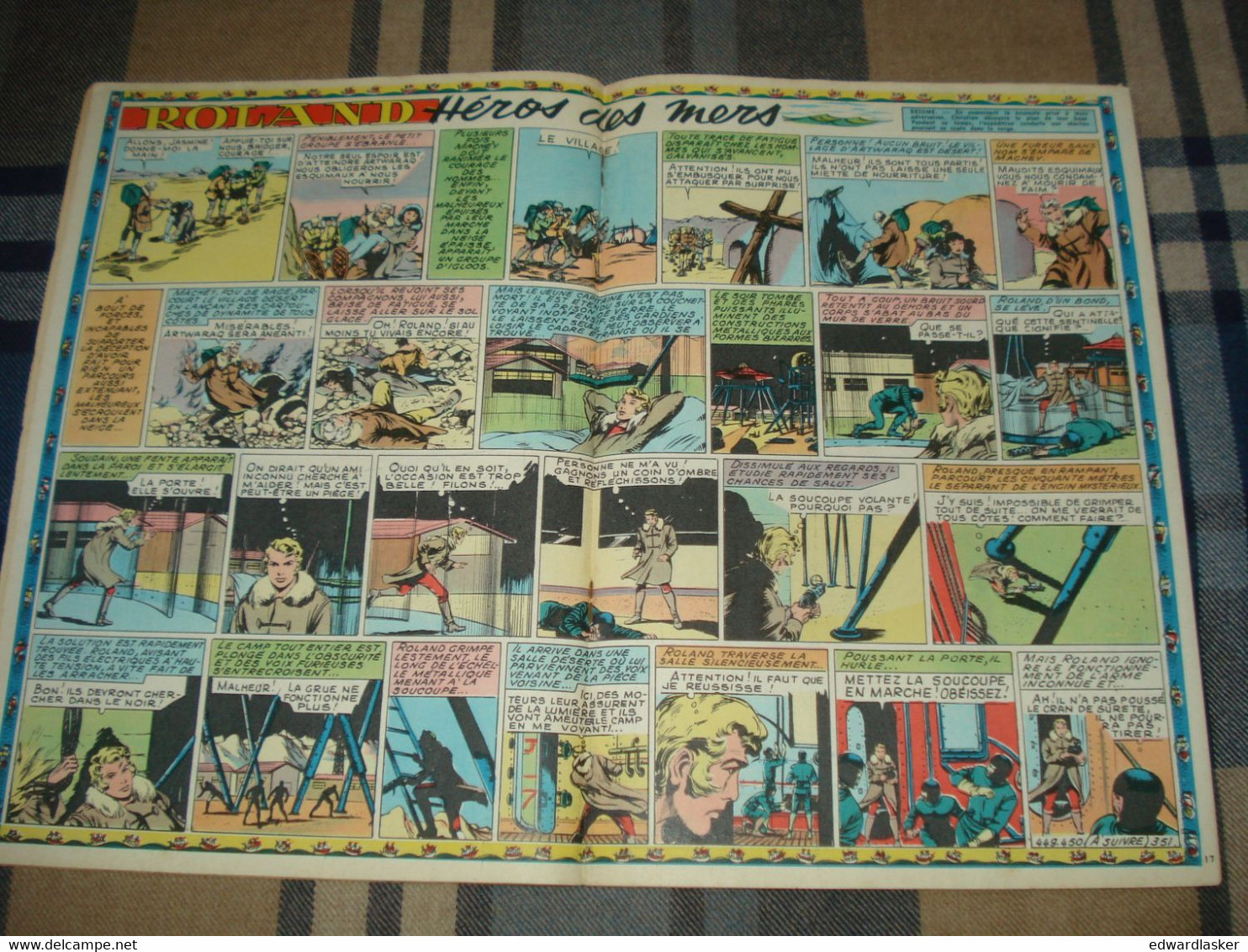 L'INTREPIDE - Lot de 12 numéros de 1953 à 1956 - Assez bon état - Erik - Le Rallic - Bugs Bunny