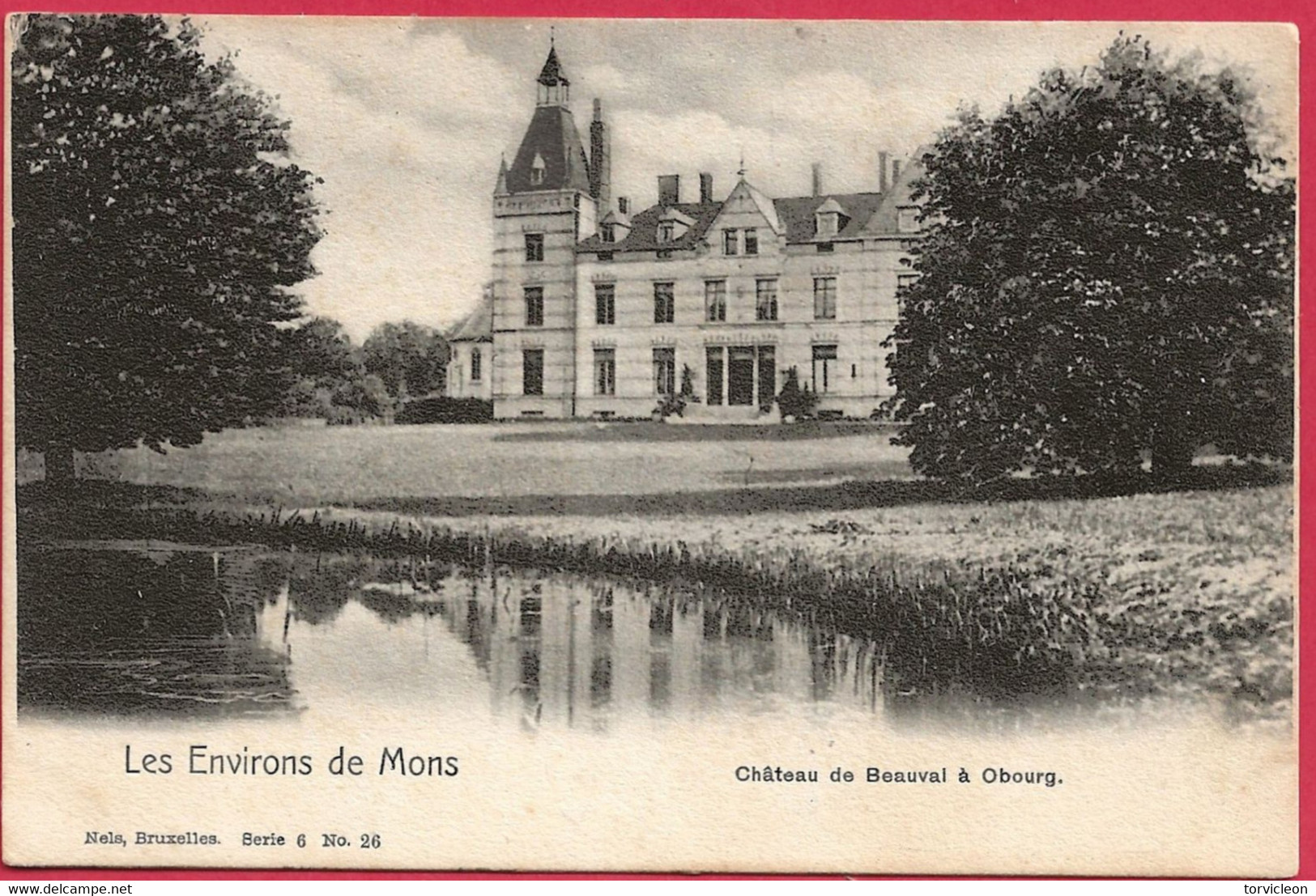 C.P. Obourg  =  Château  De Beauval - Mons