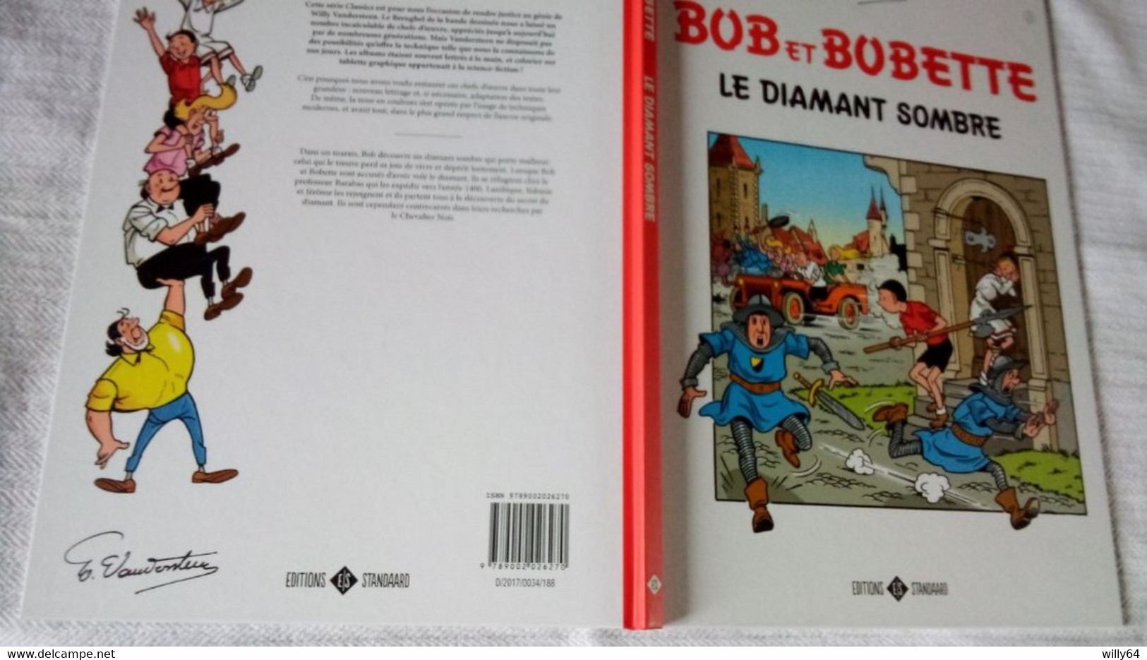 BOB Et Bobette  T2   " Le Diamant Sombre "  2017  EDITIONS STANDARD   Neuve - Bob Et Bobette