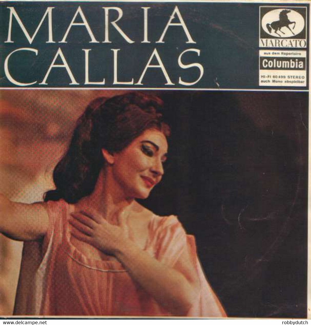 * 10" LP *  MARIA CALLAS - SAME (Aus Dem Repertoire Columbia) - Opéra & Opérette