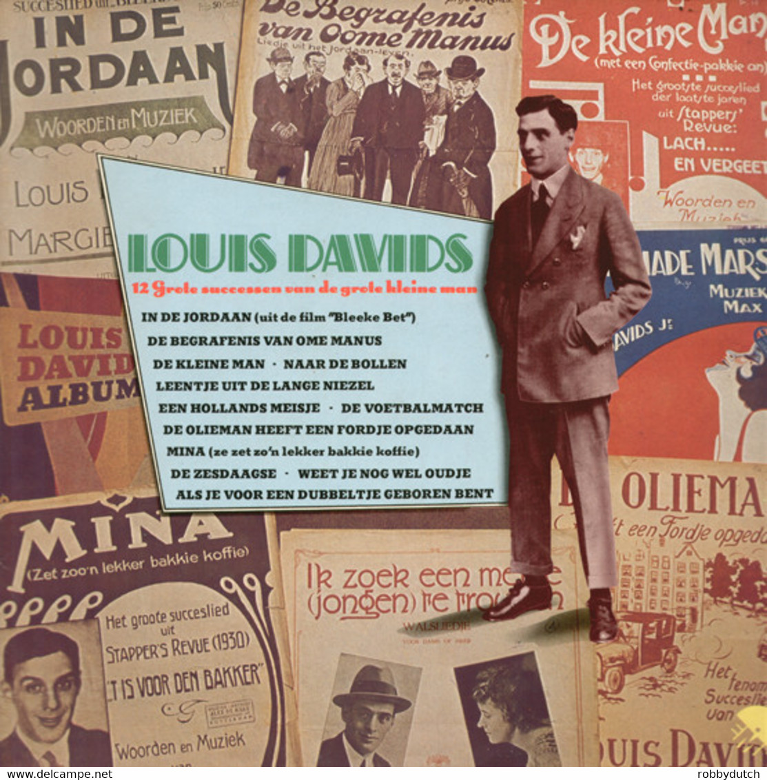* LP *  DE GROOTSTE SUCCESSEN VAN LOUIS DAVIDS (Belgie 1980 Mint!!) - Andere - Nederlandstalig