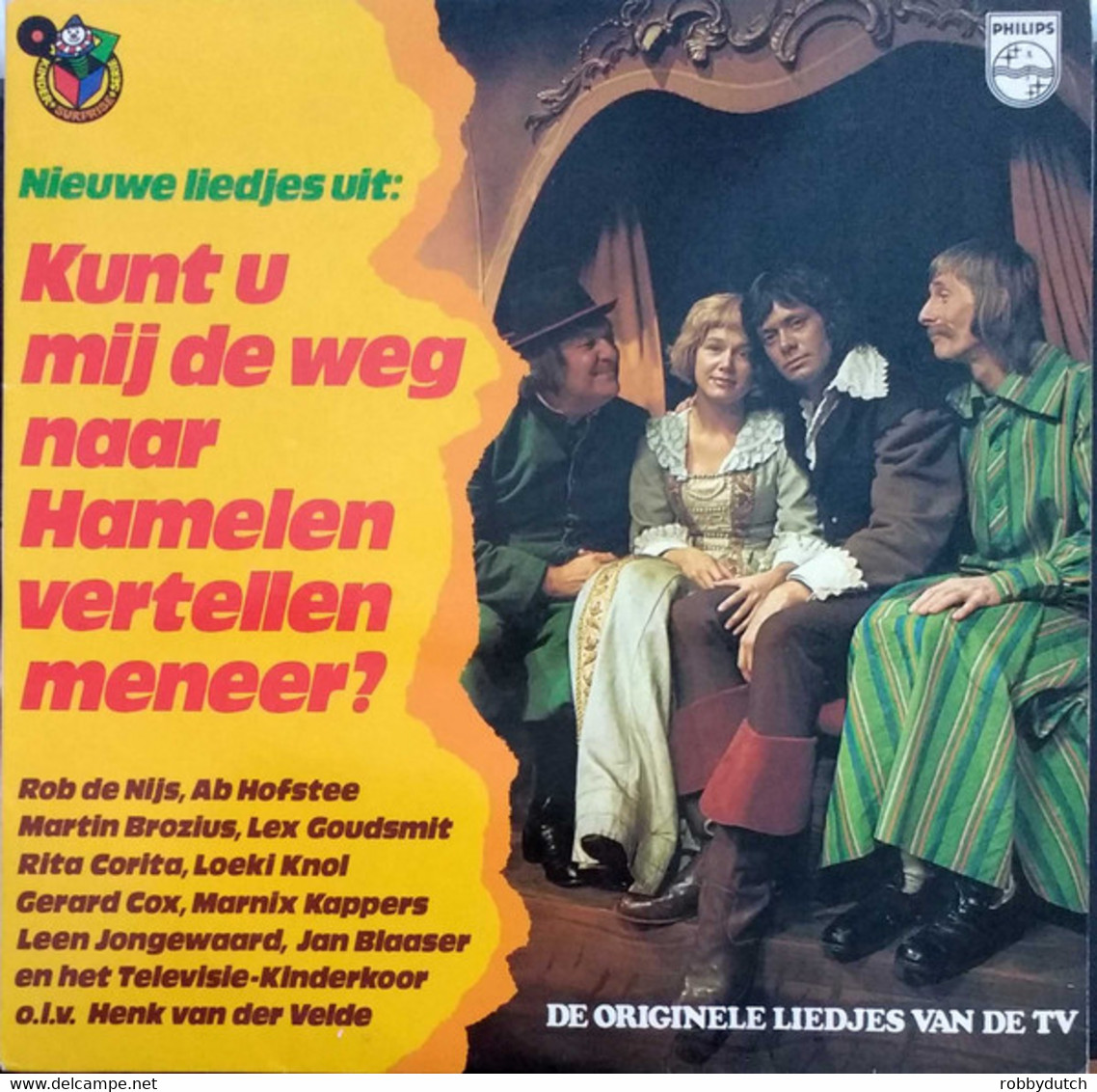 * LP *  NIEUWE LIEDJES UIT: KUNT U MIJ DE WEG NAAR HAMELEN VERTELLEN MENEER? (Holland 1973) - Enfants