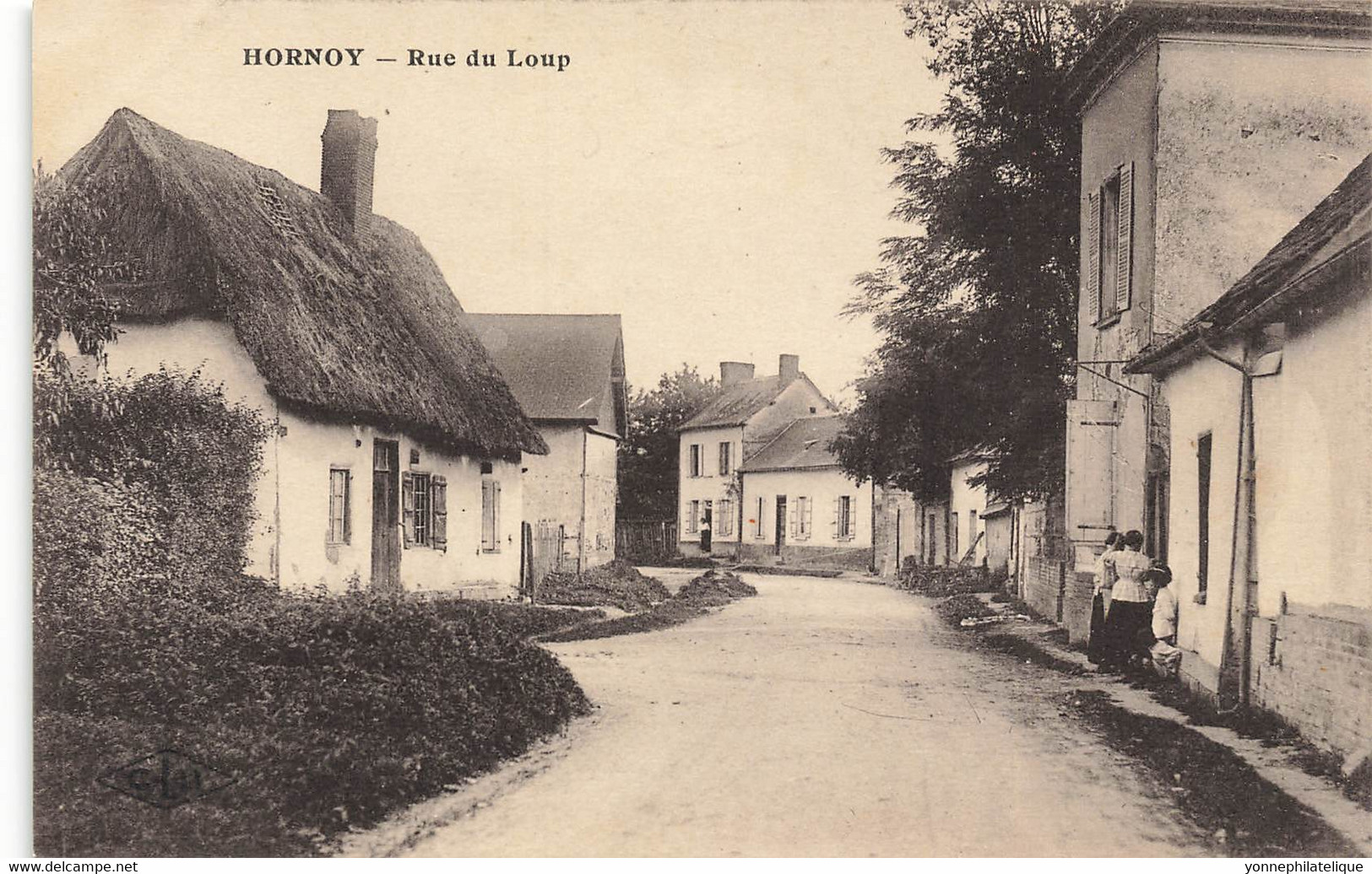 80 - SOMME - HORNOY - Rue Du Loup - Beau Cliché - 10559 - Hornoy Le Bourg