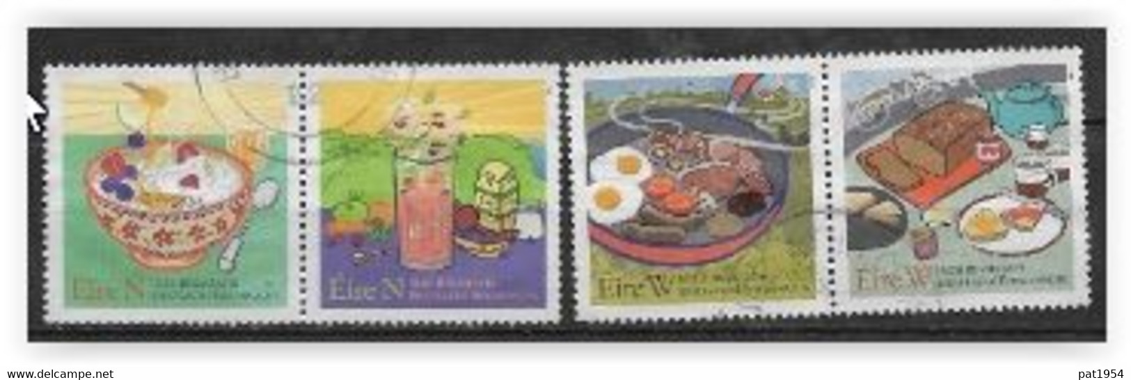 Irlande 2022 Timbres Oblitérés Petit Déjeuner - Gebraucht