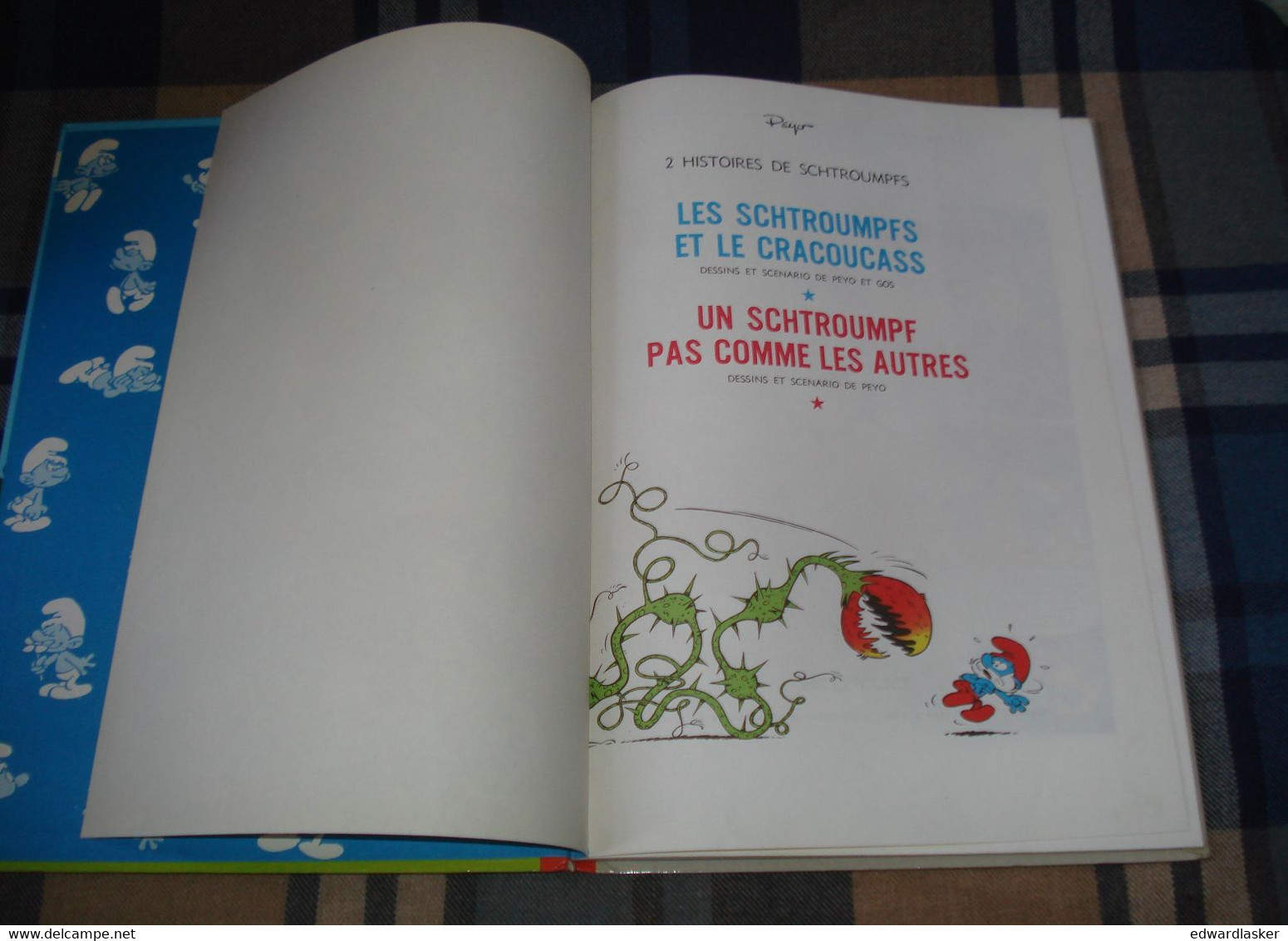 BD LES SCHTROUMPFS 5 : Et Le Cracoucass - EO DUPUIS 1969 [2] - Schtroumpfs, Les