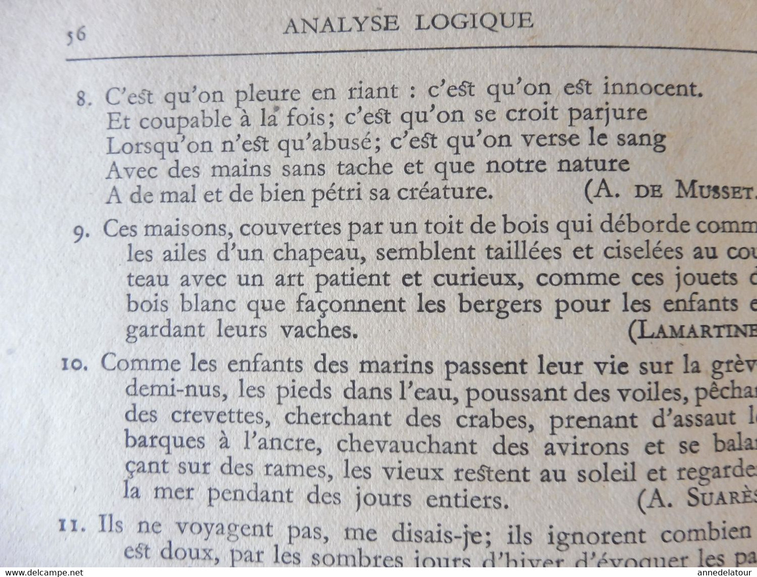 Année 1941  Ce qu'il faut apprendre ANALYSE LOGIQUE