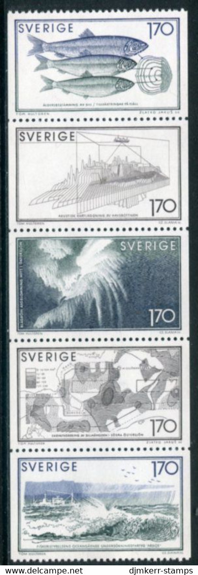 SWEDEN 1979 Marine Research  MNH / **.  Michel 1082-86 - Ungebraucht