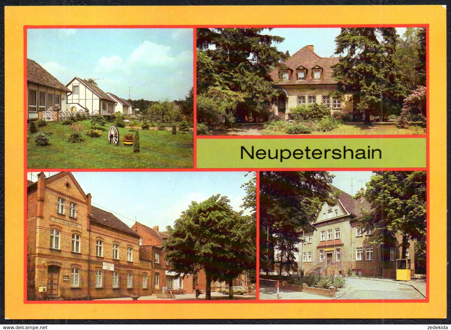 F8482 - TOP Neupetershain - Kindergarten Post - Bild Und Heimat Reichenbach - Calau