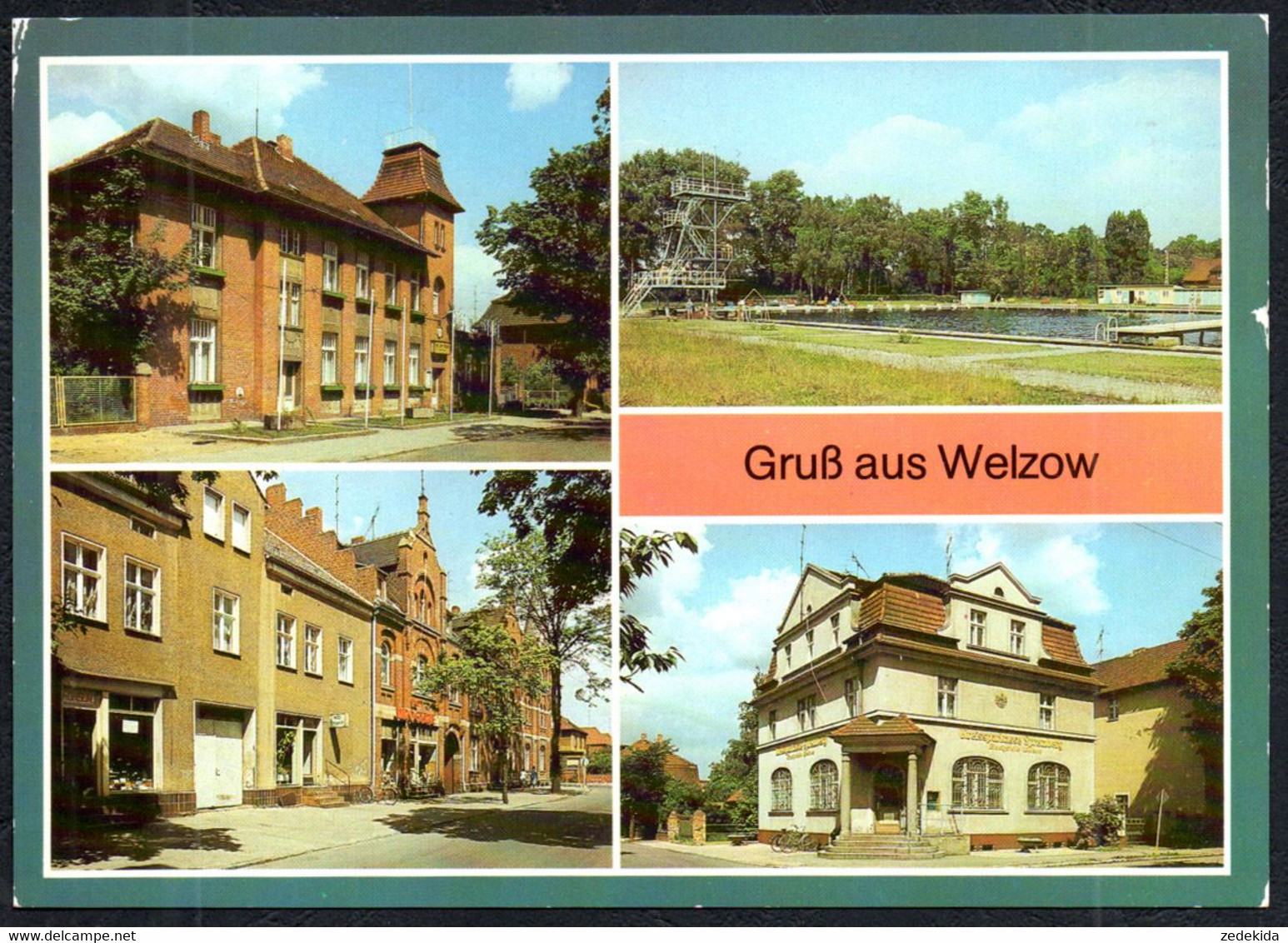 F8483 - Welzow - Freibad Sparkasse - Bild Und Heimat Reichenbach - Welzow