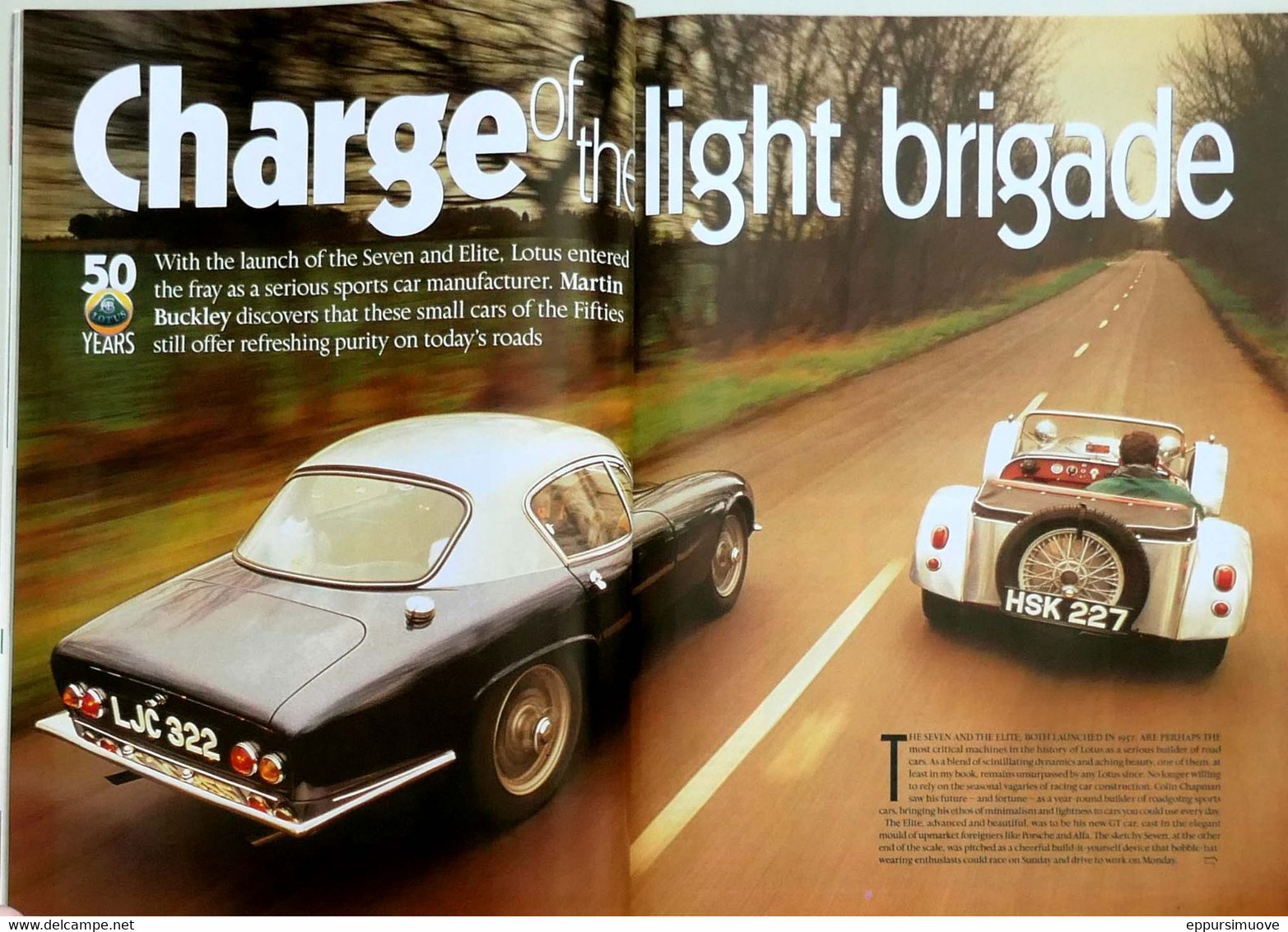 THOROUGHBREED & CLASSIC CARS 03-1998 Including 32-page Special  LOTUS 5 YEARS - Trasporti