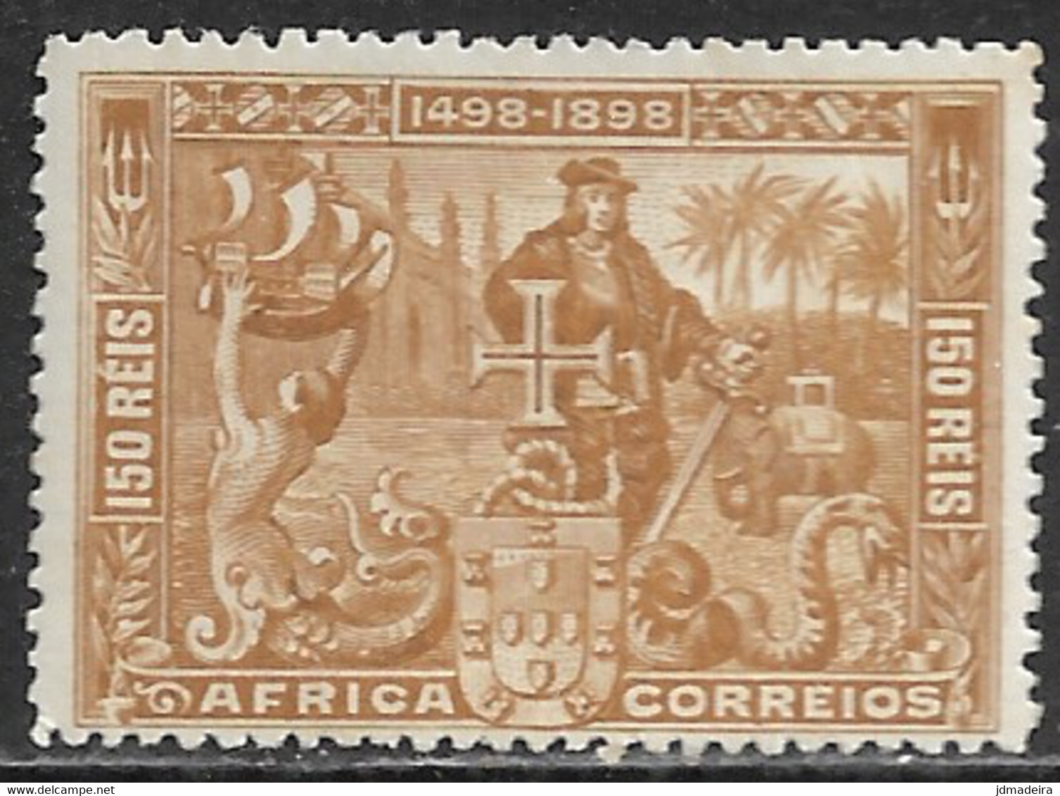 Portuguese Africa – 1898 Sea Way To India 150 Réis Mint Stamp - Portugiesisch-Afrika