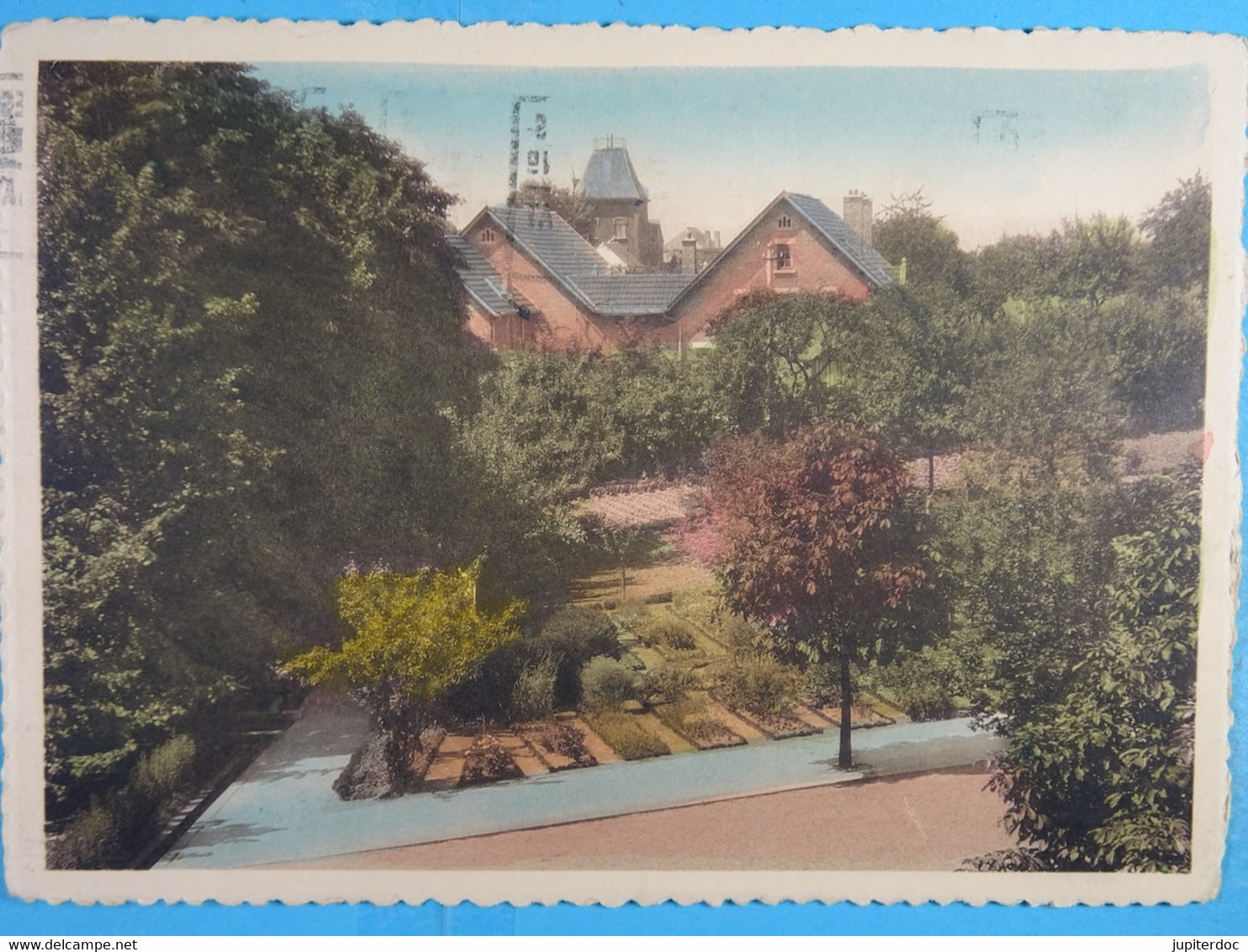 Institut De L'Enfant Jésus Nivelles Ecole Normale Et Lycée De Demoiselles Jardin Botanique Et Ferme (colorisée) - Nijvel