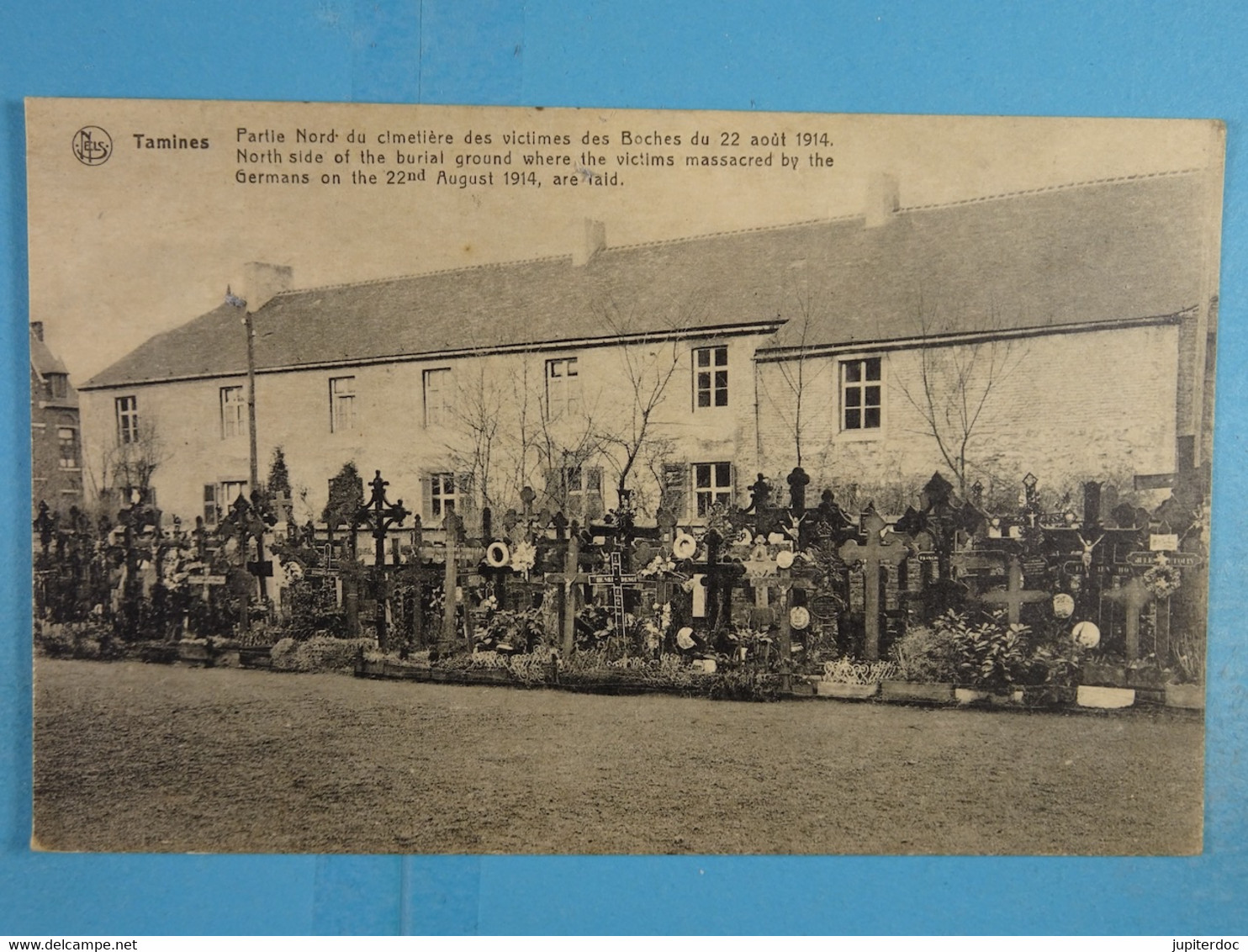 Tamines Partie Nord Du Cimetière Des Victimes Des Boches Du 22 Avril 1914 - Sambreville