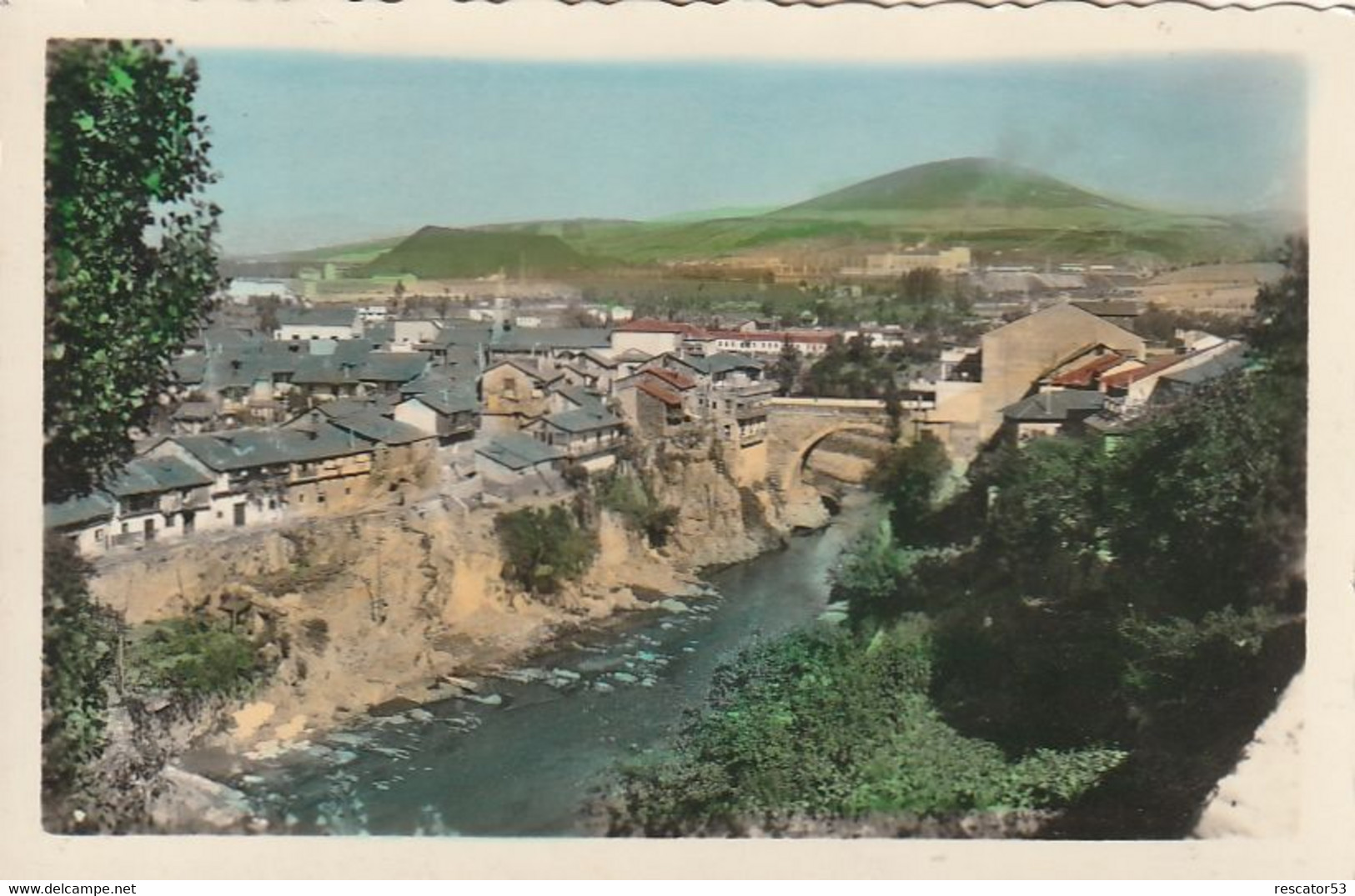 Cpa Ponferrada Vue Panoramique - Autres & Non Classés