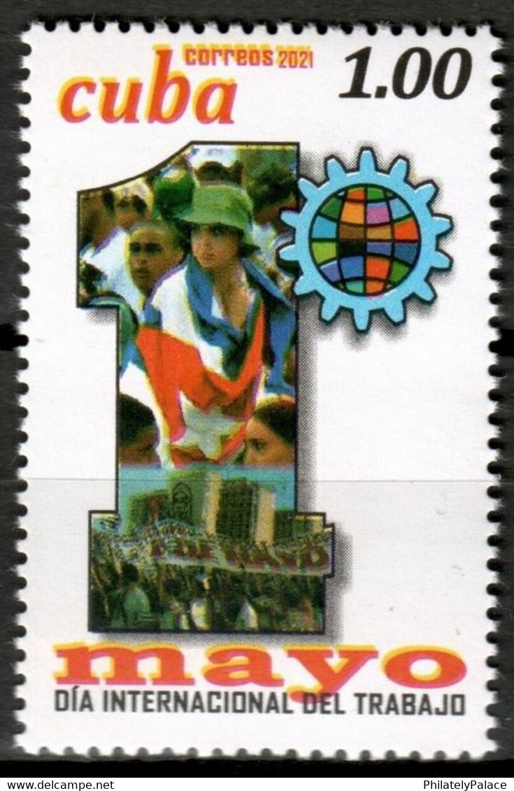 CUBA 2021 *** May 1st Labours Day MNH (**) Limited Edition - Unused Stamps