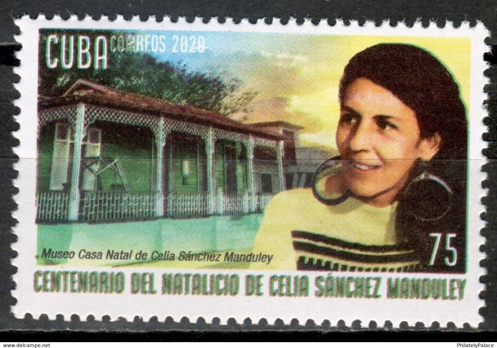 CUBA 2020 ***  Cuban Revolution Fighter Celia Sánchez MNH  (**) Limited Edition - Neufs