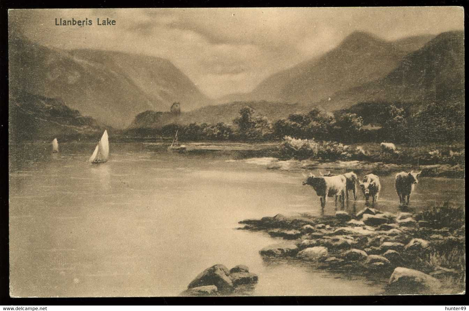 Llanberis Lake 1914 - Zu Identifizieren