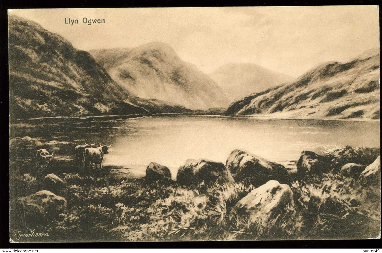 Llyn Ogwen 1914 - Unknown County