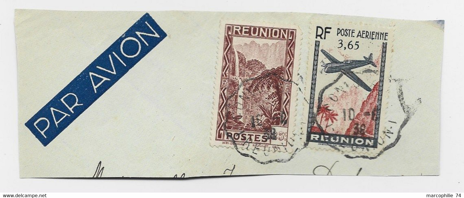 REUNION PA 3FR65+25C FRAGMENT CONVOYEUR  1 10.6.39 - Cartas & Documentos