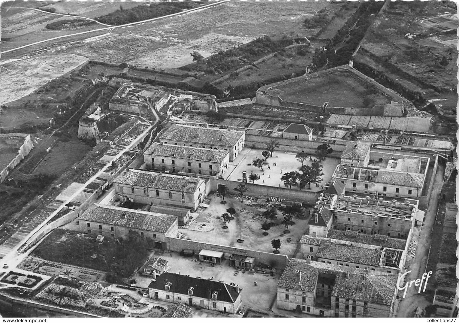 17-ILE-DE-RE-VUE AERIENNE LA MAISON D'ARRÊT ( LE BAGNE ) - Ile De Ré