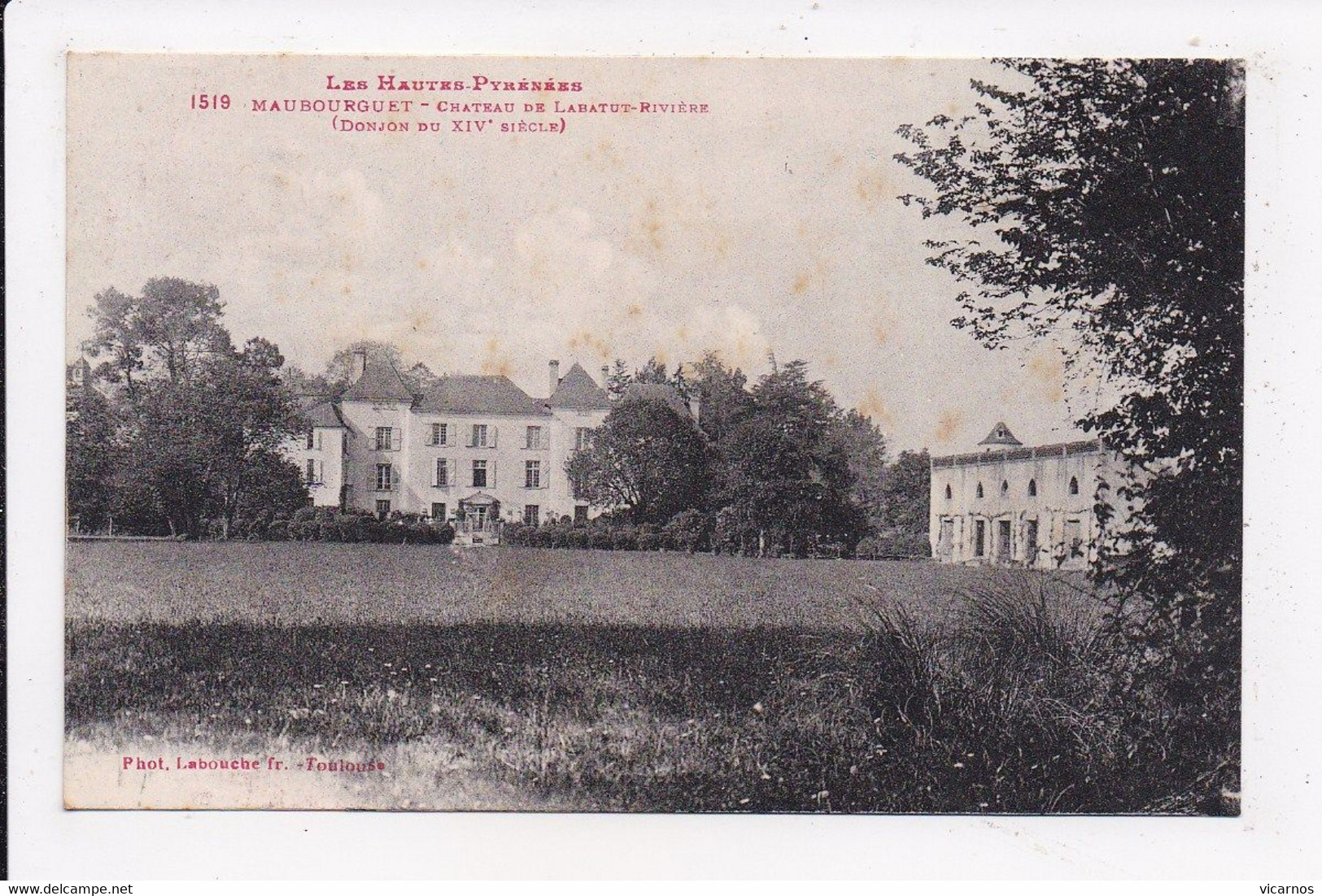 CP 66 MAUBOURGUET Chateau De Labatut Riviere - Maubourguet