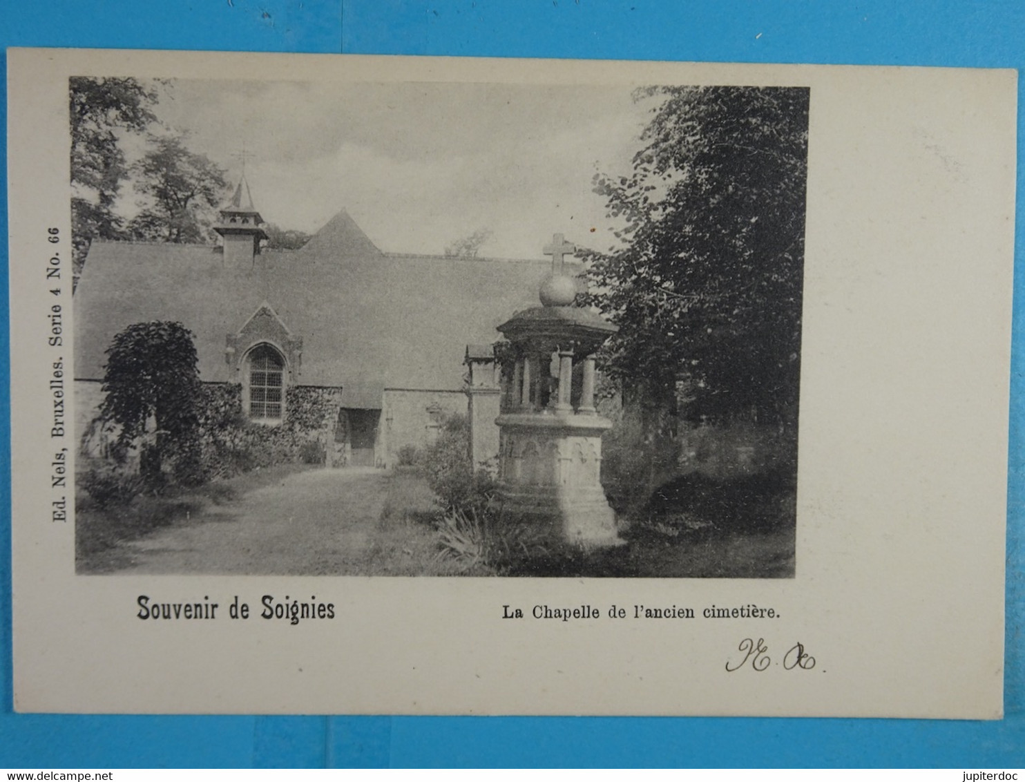 Souvenir De Soignies La Chapelle De L'ancien Cimetière - Soignies