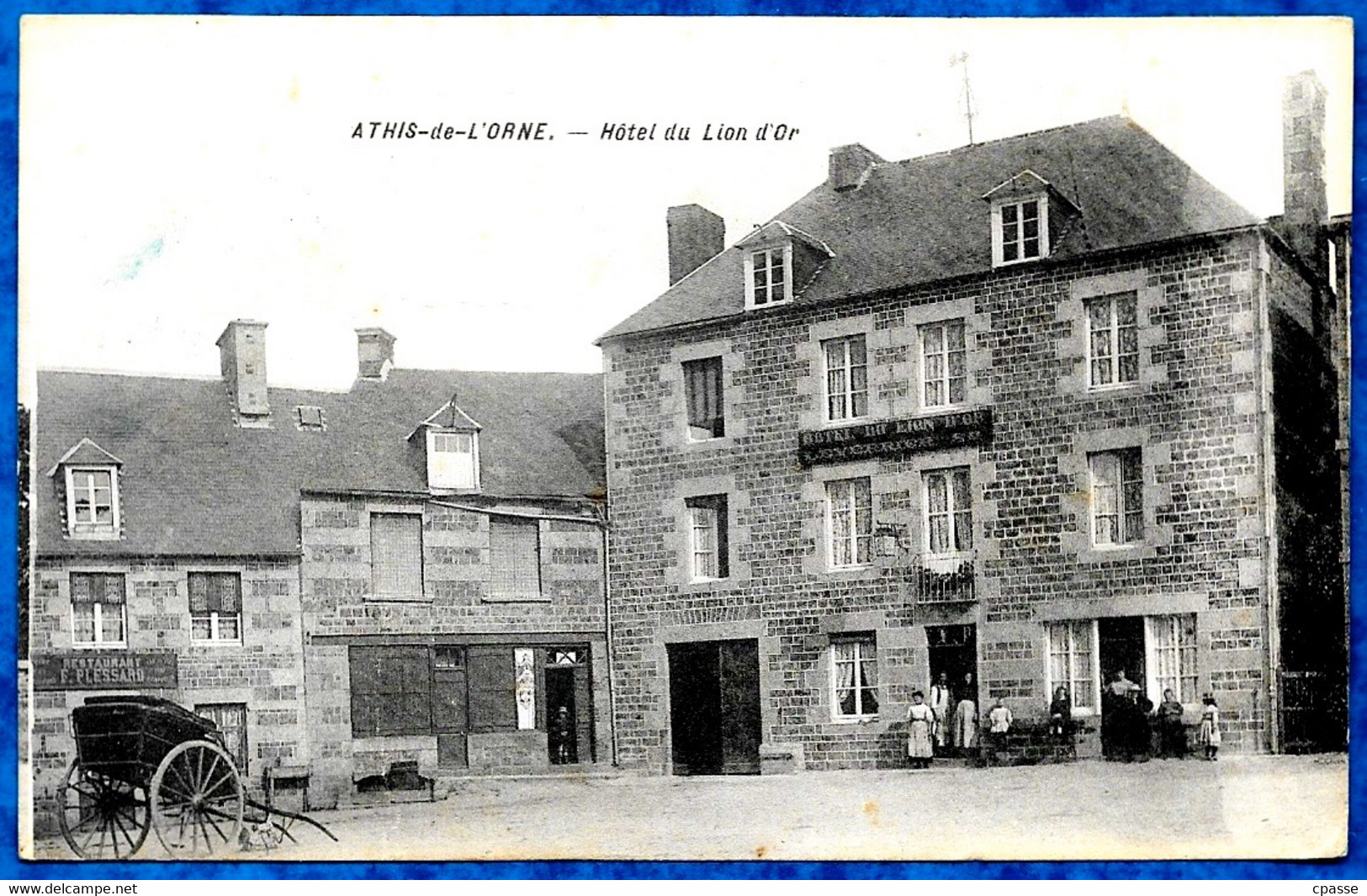CPA 61 ATHIS-de-L'ORNE - Hôtel Du Lion D'Or - Athis De L'Orne