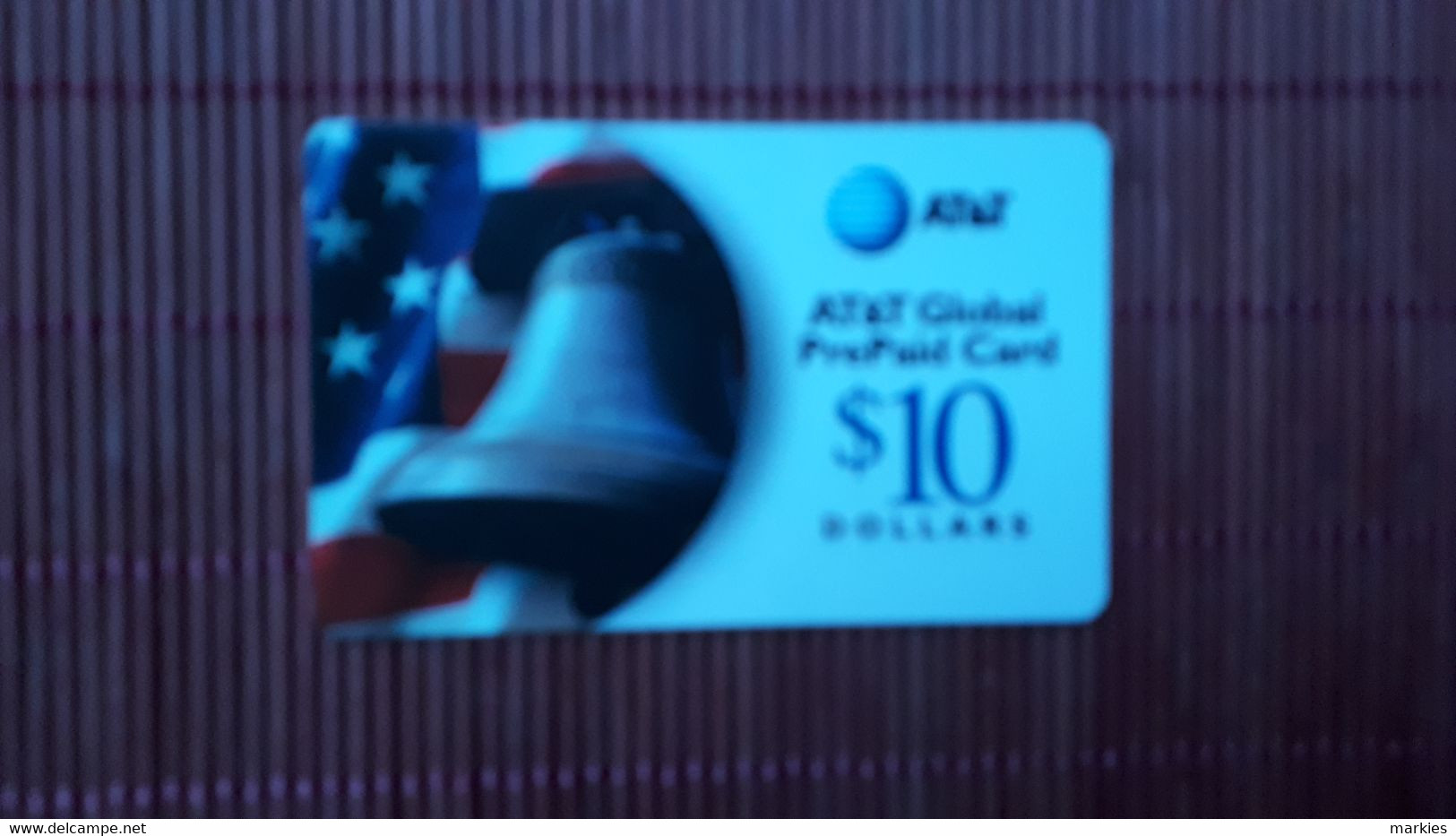AT & T Prepaidcard Used 2 Scans  Rare - AT&T