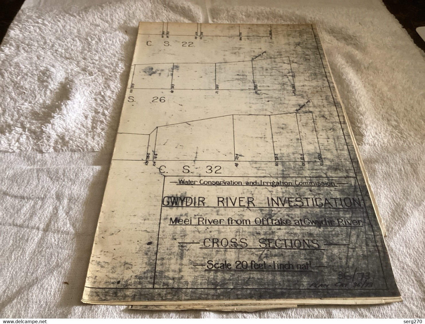 -Water Conservation And Irrigation Commission  GWYDIR RIVER INVESTIGATION Meei River From Offtake At Gwydir River  -CRO - Arbeitsbeschaffung