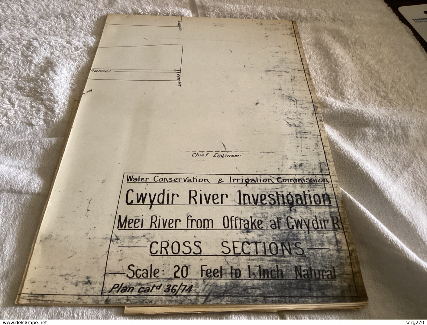 -Water Conservation And Irrigation Commission  GWYDIR RIVER INVESTIGATION Meei River From Offtake At Gwydir River  -CRO - Travaux Publics